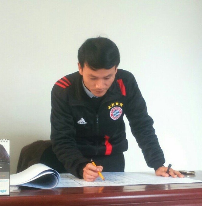 Anh Trần Văn Thịnh - Giám đốc Công ty cổ phần phát triển năng lượng Ngọc Anh